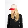 image:imageFunky Junque Blank Corduroy Snapback Hat  Adjustable Corduroy Cap with Sun Protection Golf Beach and Everyday Trendy Caps for Women and MenRedBeige