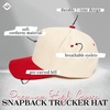 image:imageFunky Junque Blank Corduroy Snapback Hat  Adjustable Corduroy Cap with Sun Protection Golf Beach and Everyday Trendy Caps for Women and MenRedBeige