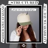 image:imageFunky Junque Blank Corduroy Snapback Hat  Adjustable Corduroy Cap with Sun Protection Golf Beach and Everyday Trendy Caps for Women and MenSageBeige