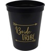 image:imageFunky Junque Bridal Bachelorette Party Cups  1 Wife of The Party 8 The Party10 Pack  Bride Tribe BlackGold