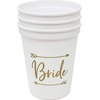 image:imageFunky Junque Bridal Bachelorette Party Cups  1 Wife of The Party 8 The Party3 Pack  Bride WhiteGold