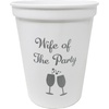 image:imageFunky Junque Bridal Bachelorette Party Cups  1 Wife of The Party 8 The Party3 Pack  Wife of The Party WhiteSilver