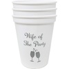 image:imageFunky Junque Bridal Bachelorette Party Cups  1 Wife of The Party 8 The Party3 Pack  Wife of The Party WhiteSilver