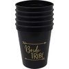 image:imageFunky Junque Bridal Bachelorette Party Cups  1 Wife of The Party 8 The Party5 Pack  Bride Tribe BlackGold