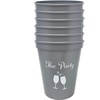 image:imageFunky Junque Bridal Bachelorette Party Cups  1 Wife of The Party 8 The Party6 Pack  The Party SilverWhite