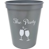 image:imageFunky Junque Bridal Bachelorette Party Cups  1 Wife of The Party 8 The Party6 Pack  The Party SilverWhite