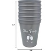 image:imageFunky Junque Bridal Bachelorette Party Cups  1 Wife of The Party 8 The Party6 Pack  The Party SilverWhite