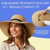 image:imageFunky Junque Bridal Straw Sun Hat Embroidered Bachelorette Party  Woven paper straw bridal hat with embroidered cursive sayings for beach outings bachelorette parties amp sunny days4 Pack 1 Bride WhiteGold  3 Squads