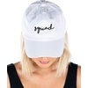 image:imageFunky Junque Bride and Groom Baseball Hats Bachelorette Party Caps  Soft cotton bride and groom hats with embroidered sayings for bachelorette parties showers honeymoons amp giftsSquad  White