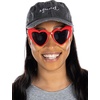 image:imageFunky Junque Bride and Groom Baseball Hats Bachelorette Party Caps  Soft cotton bride and groom hats with embroidered sayings for bachelorette parties showers honeymoons amp gifts1 Squad Black  1 Heart Sunnies Red