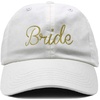 image:imageFunky Junque Bride and Groom Baseball Hats Bachelorette Party Caps  Soft cotton bride and groom hats with embroidered sayings for bachelorette parties showers honeymoons amp gifts1 Bride  WhiteGold