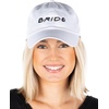 image:imageFunky Junque Bride and Groom Baseball Hats Bachelorette Party Caps  Soft cotton bride and groom hats with embroidered sayings for bachelorette parties showers honeymoons amp giftsBride  White