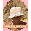 image:imageFunky Junque Bucket Hat for Women  Packable Waterproof Outdoor Sun Hat Mens Beach Fishing HikingReversible  Aztec  IvoryIvory