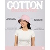 image:imageFunky Junque Bucket Hat for Women  Packable Waterproof Outdoor Sun Hat Mens Beach Fishing HikingReversible  Aztec Mauve  Pale Pink