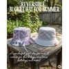 image:imageFunky Junque Bucket Hat for Women  Packable Waterproof Outdoor Sun Hat Mens Beach Fishing HikingReversible  Tie DyeGrey
