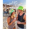 image:imageFunky Junque Bucket Hat for Women  Packable Waterproof Outdoor Sun Hat Mens Beach Fishing HikingReversible  Tie DyeLime