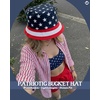 image:imageFunky Junque Bucket Hat for Women  Packable Waterproof Outdoor Sun Hat Mens Beach Fishing HikingUsa Flag  Navy
