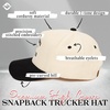 image:imageFunky Junque Corduroy Trucker Hat  Lightweight Corduroy Cap with Sun Protection Golf Beach and Everyday Trendy Caps for Women and MenApres Ski Social Club  BlackBeige