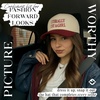 image:imageFunky Junque Corduroy Trucker Hat  Lightweight Corduroy Cap with Sun Protection Golf Beach and Everyday Trendy Caps for Women and MenLiterally Just a Girl  BurgundyBeige