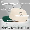 image:imageFunky Junque Corduroy Trucker Hat  Lightweight Corduroy Cap with Sun Protection Golf Beach and Everyday Trendy Caps for Women and MenPickleball Social Club  GreenBeige
