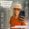 image:imageFunky Junque Corduroy Trucker Hat  Lightweight Corduroy Cap with Sun Protection Golf Beach and Everyday Trendy Caps for Women and MenTexas Upside Down  Orange