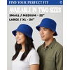 image:imageFunky Junque Cotton Bucket Hat Vintage 90s Reversible Fisherman  100 cotton bucket hat with vintage 90s look for music festivals camping fishing hiking amp the beachRoyal Blue