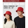 image:imageFunky Junque Cotton Bucket Hat Vintage 90s Reversible Fisherman  100 cotton bucket hat with vintage 90s look for music festivals camping fishing hiking amp the beachSolid Red