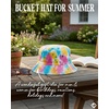 image:imageFunky Junque Cotton Bucket Hat Vintage 90s Reversible Fisherman  100 cotton bucket hat with vintage 90s look for music festivals camping fishing hiking amp the beachTie Dye a  Rainbow