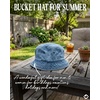 image:imageFunky Junque Cotton Bucket Hat Vintage 90s Reversible Fisherman  100 cotton bucket hat with vintage 90s look for music festivals camping fishing hiking amp the beachWashed Denim