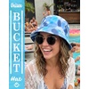 image:imageFunky Junque Cotton Bucket Hat Vintage 90s Reversible Fisherman  100 cotton bucket hat with vintage 90s look for music festivals camping fishing hiking amp the beachTie Dye Blue