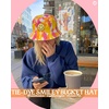 image:imageFunky Junque Cotton Bucket Hat Vintage 90s Reversible Fisherman  100 cotton bucket hat with vintage 90s look for music festivals camping fishing hiking amp the beachSmiley Face  Tie Dye Mango Sherbert LXl