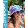 image:imageFunky Junque Cotton Bucket Hat Vintage 90s Reversible Fisherman  100 cotton bucket hat with vintage 90s look for music festivals camping fishing hiking amp the beachTie Dye AquaPurple