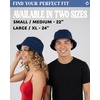 image:imageFunky Junque Cotton Bucket Hat Vintage 90s Reversible Fisherman  100 cotton bucket hat with vintage 90s look for music festivals camping fishing hiking amp the beachNavy