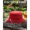image:imageFunky Junque Cotton Bucket Hat Vintage 90s Reversible Fisherman  100 cotton bucket hat with vintage 90s look for music festivals camping fishing hiking amp the beachSolid Red