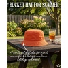 image:imageFunky Junque Cotton Bucket Hat Vintage 90s Reversible Fisherman  100 cotton bucket hat with vintage 90s look for music festivals camping fishing hiking amp the beachRust