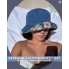 image:imageFunky Junque Cotton Bucket Hat Vintage 90s Reversible Fisherman  100 cotton bucket hat with vintage 90s look for music festivals camping fishing hiking amp the beachReversible FloralNavy