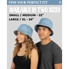 image:imageFunky Junque Cotton Bucket Hat Vintage 90s Reversible Fisherman  100 cotton bucket hat with vintage 90s look for music festivals camping fishing hiking amp the beachWashed Denim