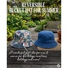 image:imageFunky Junque Cotton Bucket Hat Vintage 90s Reversible Fisherman  100 cotton bucket hat with vintage 90s look for music festivals camping fishing hiking amp the beachReversible FloralNavy
