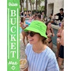 image:imageFunky Junque Cotton Bucket Hat Vintage 90s Reversible Fisherman  100 cotton bucket hat with vintage 90s look for music festivals camping fishing hiking amp the beachNeon Green