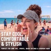 image:imageFunky Junque Criss Cross Ponytail Cap Messy Bun Distressed Baseball Hat  Ponytail messy bun baseball cap for women with crisscross elastic bands for beach gym gardening sporting events amp workBasketweave  Grey