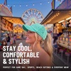 image:imageFunky Junque Criss Cross Ponytail Cap Messy Bun Distressed Baseball Hat  Ponytail messy bun baseball cap for women with crisscross elastic bands for beach gym gardening sporting events amp workBasketweave  Mint
