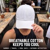 image:imageFunky Junque Criss Cross Ponytail Cap Messy Bun Distressed Baseball Hat  Ponytail messy bun baseball cap for women with crisscross elastic bands for beach gym gardening sporting events amp workBasketweave  White