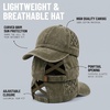 image:imageFunky Junque Criss Cross Ponytail Cap Messy Bun Distressed Baseball Hat  Ponytail messy bun baseball cap for women with crisscross elastic bands for beach gym gardening sporting events amp workBasketweave  Dark Olive