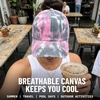 image:imageFunky Junque Criss Cross Ponytail Cap Messy Bun Distressed Baseball Hat  Ponytail messy bun baseball cap for women with crisscross elastic bands for beach gym gardening sporting events amp workTie Dye  GreyLight PinkBlue Mix