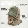 image:imageFunky Junque Criss Cross Ponytail Cap Messy Bun Distressed Baseball Hat  Ponytail messy bun baseball cap for women with crisscross elastic bands for beach gym gardening sporting events amp workAmerican Flag  Olive