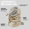image:imageFunky Junque Criss Cross Ponytail Cap Messy Bun Distressed Baseball Hat  Ponytail messy bun baseball cap for women with crisscross elastic bands for beach gym gardening sporting events amp workSequin Snakeskin  Beige