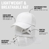 image:imageFunky Junque Criss Cross Ponytail Cap Messy Bun Distressed Baseball Hat  Ponytail messy bun baseball cap for women with crisscross elastic bands for beach gym gardening sporting events amp workLaser Cut White