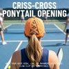 image:imageFunky Junque Criss Cross Ponytail Cap Messy Bun Distressed Baseball Hat  Ponytail messy bun baseball cap for women with crisscross elastic bands for beach gym gardening sporting events amp workLaser Cut Just Dink It Neon Orange