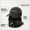 image:imageFunky Junque Criss Cross Ponytail Cap Messy Bun Distressed Baseball Hat  Ponytail messy bun baseball cap for women with crisscross elastic bands for beach gym gardening sporting events amp workBad Hair Day  Black Distressed Black Mesh