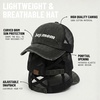 image:imageFunky Junque Criss Cross Ponytail Cap Messy Bun Distressed Baseball Hat  Ponytail messy bun baseball cap for women with crisscross elastic bands for beach gym gardening sporting events amp workBoy Mom  Black